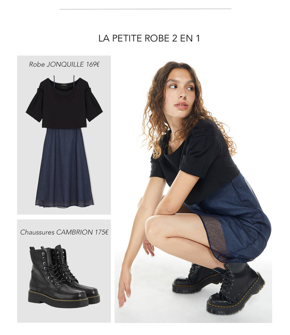 Robe JONQUILLE cop.copine Hiver 2020