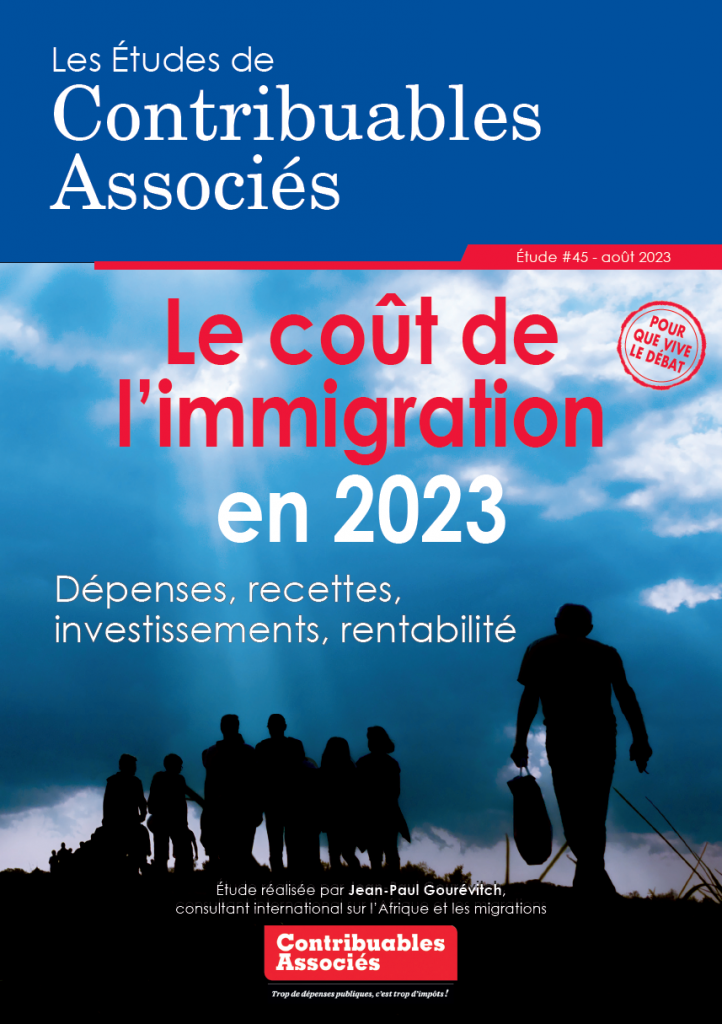 ‍Le coût de l’immigration en 2023. 3e édition, version actualisée