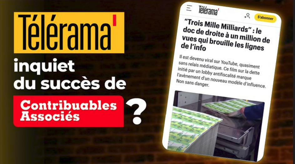 Film Contribuables Associés à la une de Télérama
