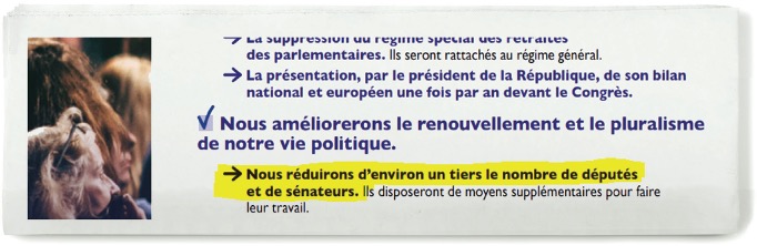 Texte promesse Emmanuel Macron