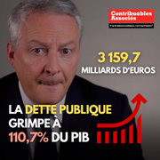 3 159,7 milliards d'euros : la dette publique de la France prend la dimension d’un trou noir