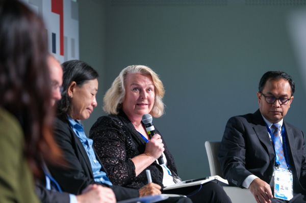 NDF's Deputy Managing Director, Leena Klossner. Photo: Asian Development Bank